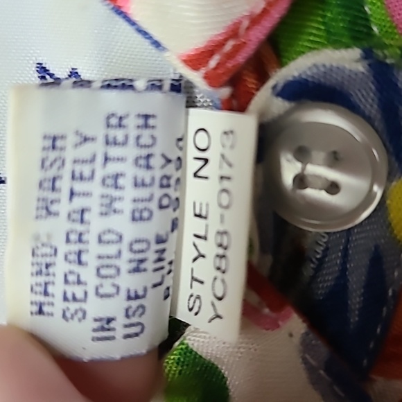 Vintage Rayon Floral Print Button Down Shirt Sz M - Picture 4 of 8